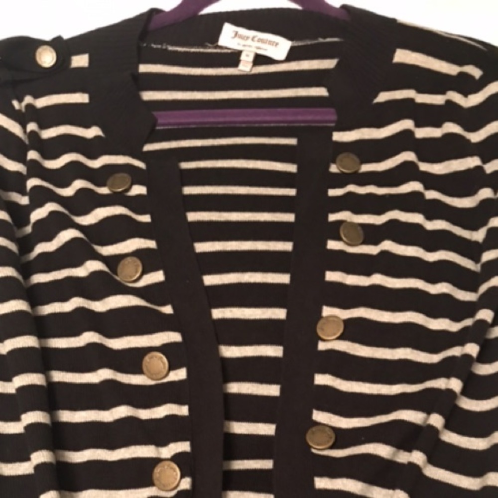 Juicy striped cardigan